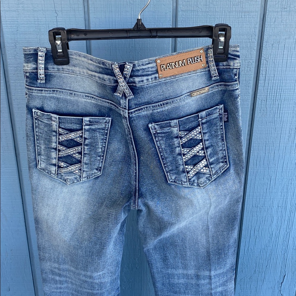 Platinum Plush Jeans - Picture 11 of 12